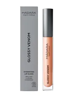 MÁDARA Makeup Glossy Venom Lip Gloss "Nude Coral", 4ml.