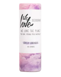 We Love the Planet Økologisk Deodorant Stick "Lovely Lavender", 65g.