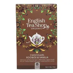 English Tea Shop, Chocolate, Rooibos & Vanilla 20 br.