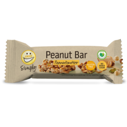 EASIS Simply Peanutbar med pistacienødder og peanutbutter 1 stk.