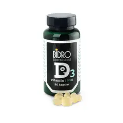 Bidro D3 vitamin Mini, 90kap
