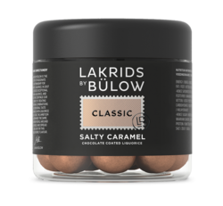 Lakrids by Bülow CLASSIC – SALT & CARAMEL, 125 g.