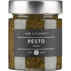 Lie Gourmet Grøn Pesto med basilikum, 130g.