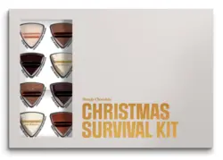 Simply Chocolate Christmas survival kit, 240g.