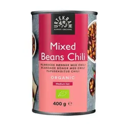 Urtekram Mixed beans chili Ø, 400g