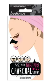 LOOK AT ME Nose Pore Strips Charcoal 5 stk.