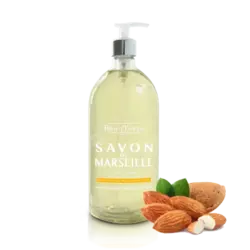 Beau Terra Marseille Liquid Soap - Almond Oil, 1000ml