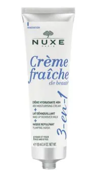 Nuxe Crème Fraîche 3-In-1 Face Cream, Cleanser & Mask, 100ml.