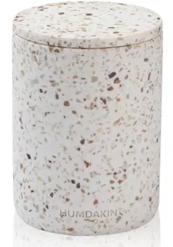 Humdakin LUCCA Terrazzo Vase med låg, rød/beige
