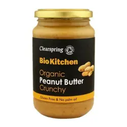 Clearspring Peanut butter Crunchy Ø, 350g