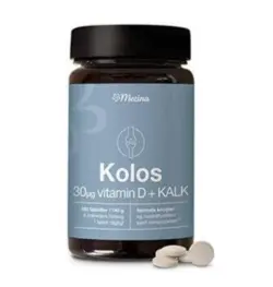 Mezina Kolos D-vitamin 30 mcg, 180tab