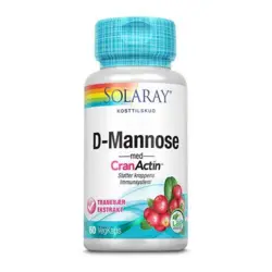 Solaray D-Mannose med CranActin, 60kap