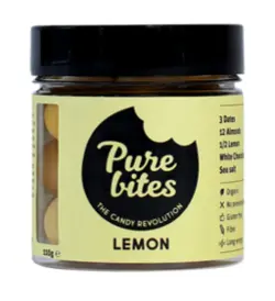 Pure Bites, Lemon, Small, 110g.