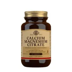 Solgar Calcium Magnesium Citrate, 50tab