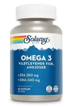 Solaray Omega 3, 60kaps.