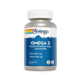 Solaray Omega 3, 60kaps.