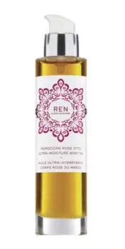 REN Clean Skincare Moroccan Rose Otto Ultra-Moisture Body Oil, 100ml.