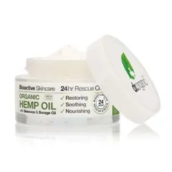 Dr. Organic 24 hr Rescue creme Hemp oil, 50ml