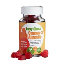 EasyChew Omega-3 Algeolie, 60 gum