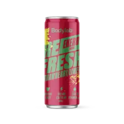 Bodylab Refresh Energy Drink - strawberry/lime, 330ml
