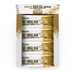 Bodylab Diet Meal Bar - oatmeal & nuts, 12x55 g