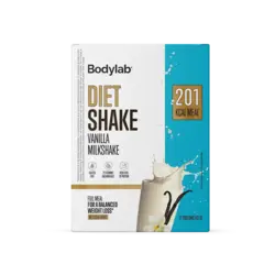 Bodylab Diet Shake - vanilla milkshake, 12x45 g