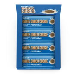Bodylab Protein Bar - white choco cookie, 12x55 g