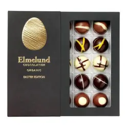 Elmelund Påskeæske m. fyldte Chokolader 25 stk Ø, 250g