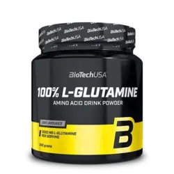 BioTech 100% L-Glutamine, 240g