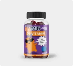 Team MiniMates D3 Vitamin, 60 stk.