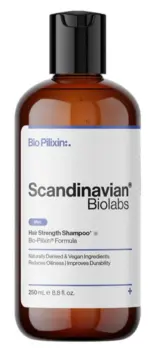 Scandinavian Biolabs Hair Strength Shampoo, Men, 250ml.