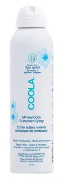 COOLA Mineral Body Spray Fragrance Free SPF 30, 148ml.