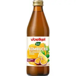 Voelkel Kombucha Passionsfrugt og citron Ø, 33cl