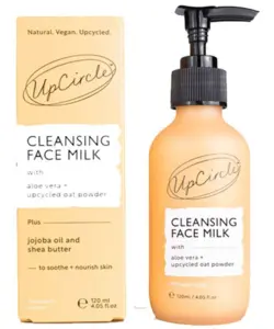 UpCircle Cleansing Face Milk med Aloe Vera & Oat Powder, 120ml.