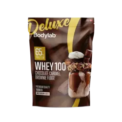 Bodylab Whey 100 Deluxe chocolate caramel brownie fudge, 1kg