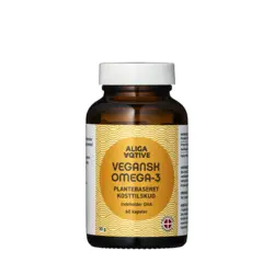 Aliga Aqtive Vegansk Omega-3 500 mg, 60 stk.