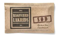 Bagsværd Lakrids Hel Plade Lakrids "Sød Mini", 40g.