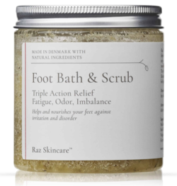 Raz Skincare Foot Bath & Scrub, 200ml.