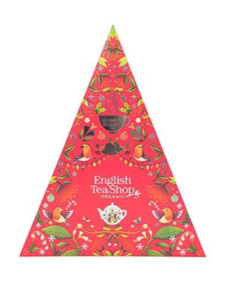 English Tea Shop Triangular julekalender rød Ø