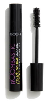 GOSH Boombastic Crazy Mascara, Ekstrem Sort