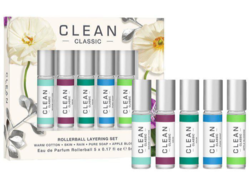 Clean Classic Rollerball Layering Set 2023, 5x5ml.