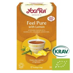 Yogi Tea Feel Pure with Lemon Ø, 17br