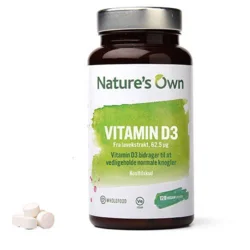 Nature's own Vitamin D3, 120tab