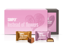 Simply Chocolate "instead of flowers", 180g.