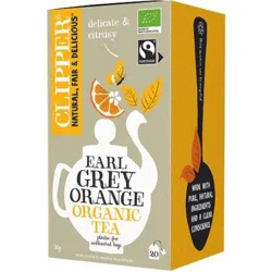 Clipper Earl Grey Te m. Appelsin Ø, 20br