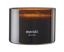 Meraki Duftlys, Warm Tonka, 7,5cm x 10cm