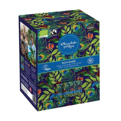 Chocolate and Love Rich Dark Dispenser 120x5.5g chokolader. Ø, 660g.