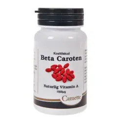 Camette Beta Caroten A-vitamin 5000 iu, 100kaps.
