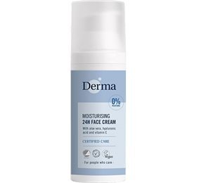 Derma 24H Moisturising Face Cream, 50ml.