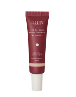 Idun Minerals Hydrasoft Mineral Foundation Gylla 255, 30ml.